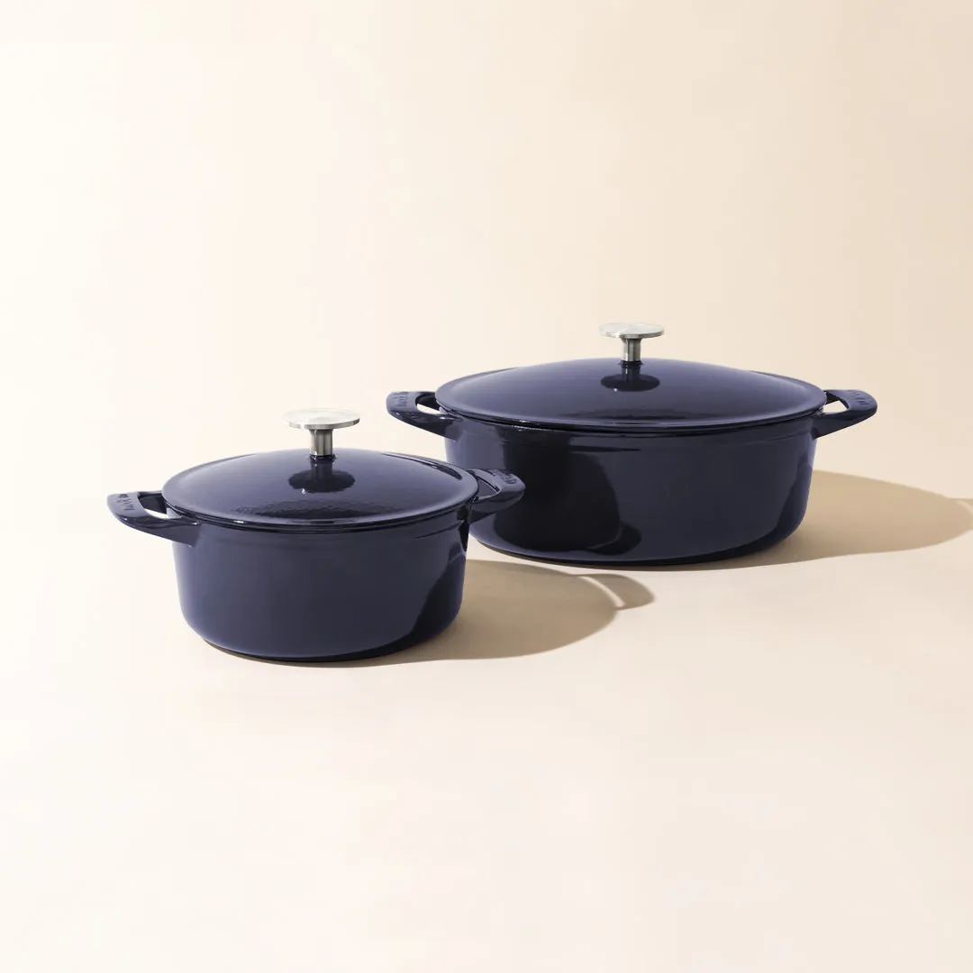 Enameled Cast Iron Set