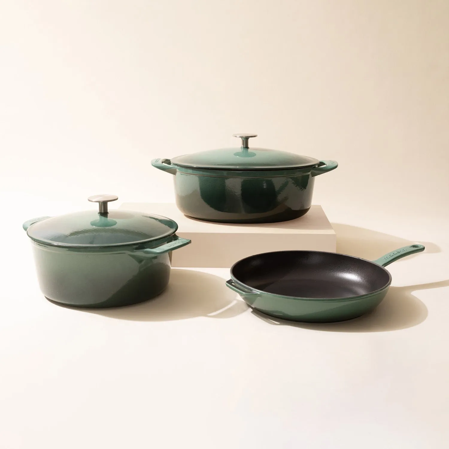 Enameled Cast Iron Set