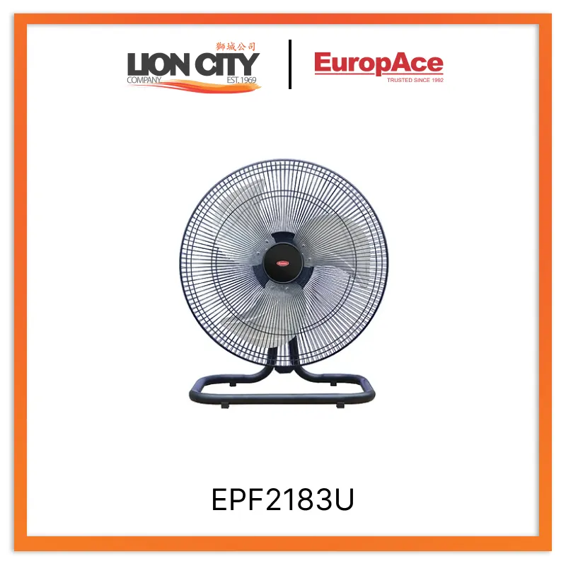 Europace EPF2183U Twin Turbo Power Floor Fan 18 Inch