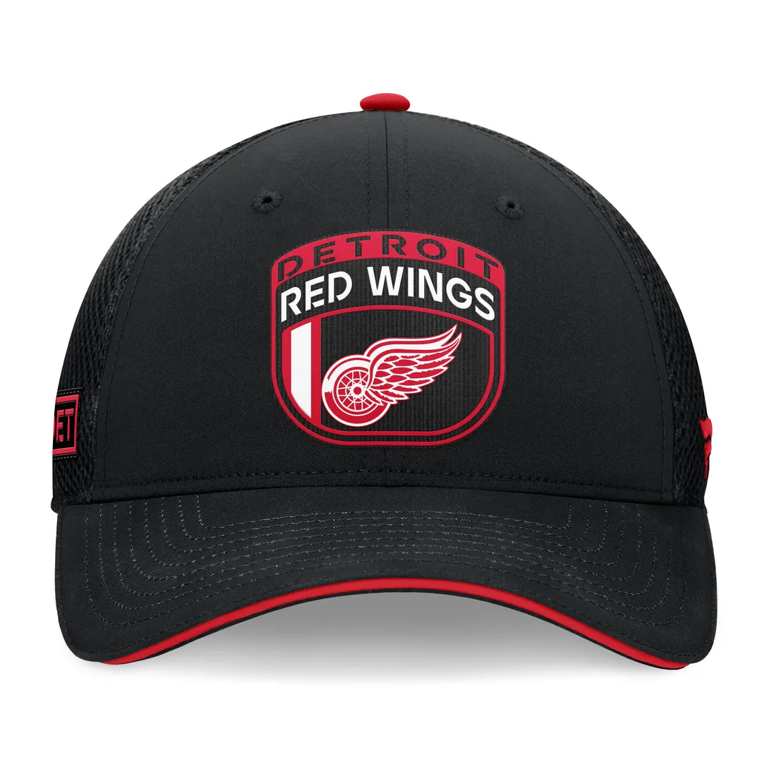 Fanatics Men's NHL Detroit Red Wings 2024 Adjustable Draft Cap