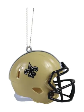 FOCO NFL New Orleans Saints ABS Helmet Ornament