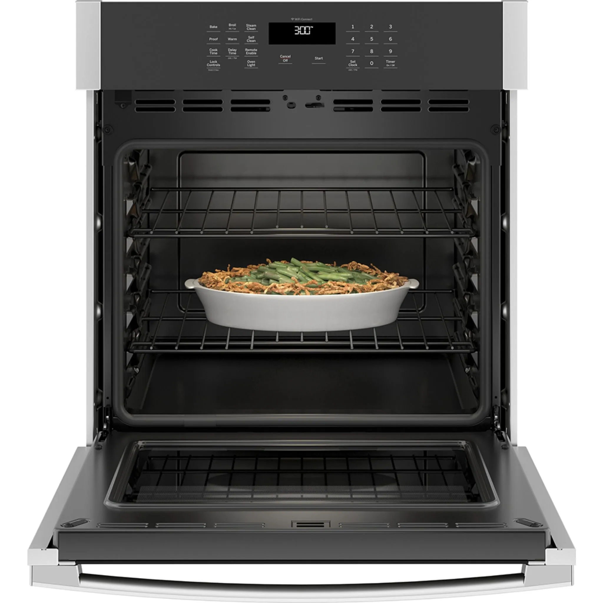 GE 27" Built-In Single Wall Oven Stainless Steel - JKS3000SNSS