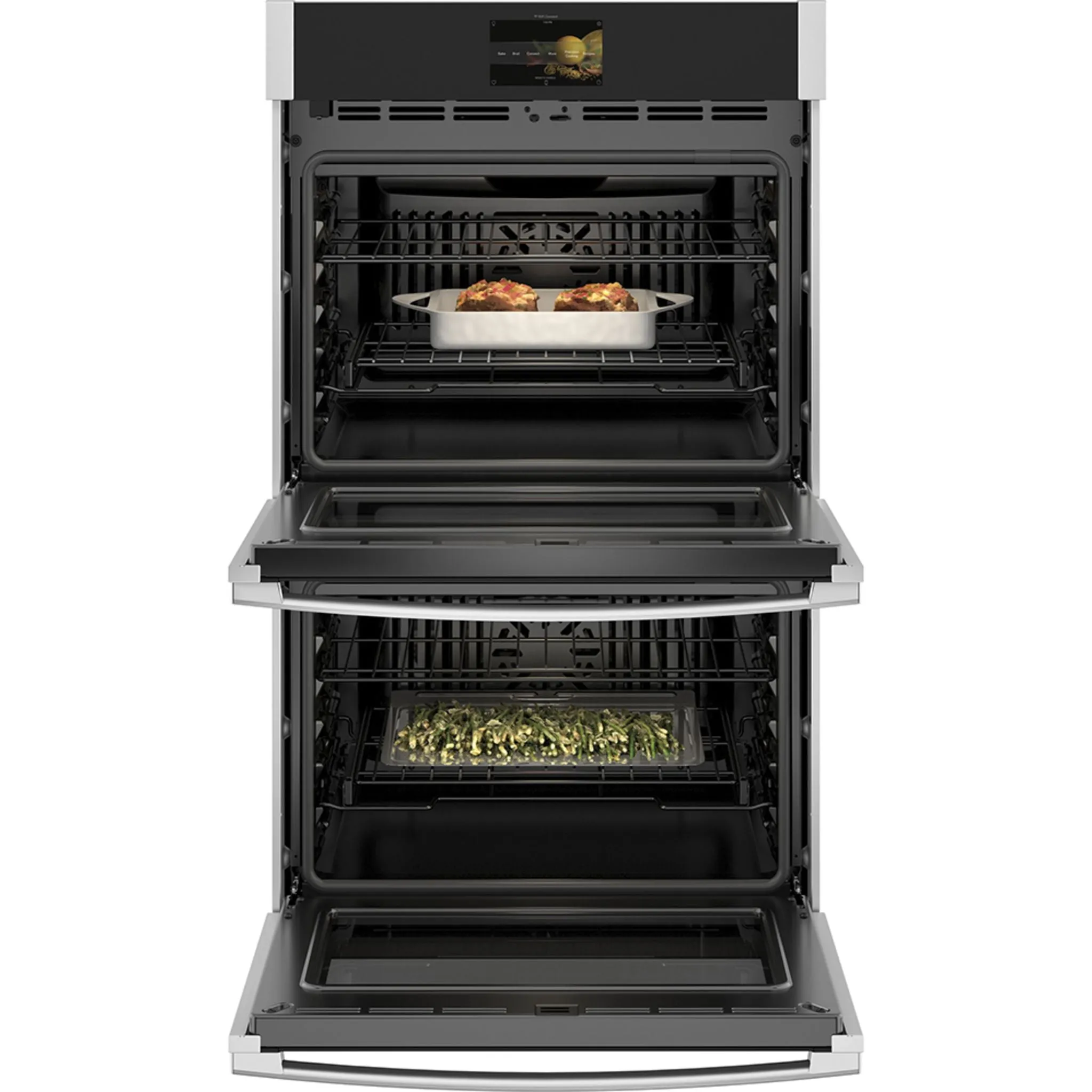 GE Profile 30" Built-In Convection Double Wall Oven Stainless Steel - PTD7000SNSS