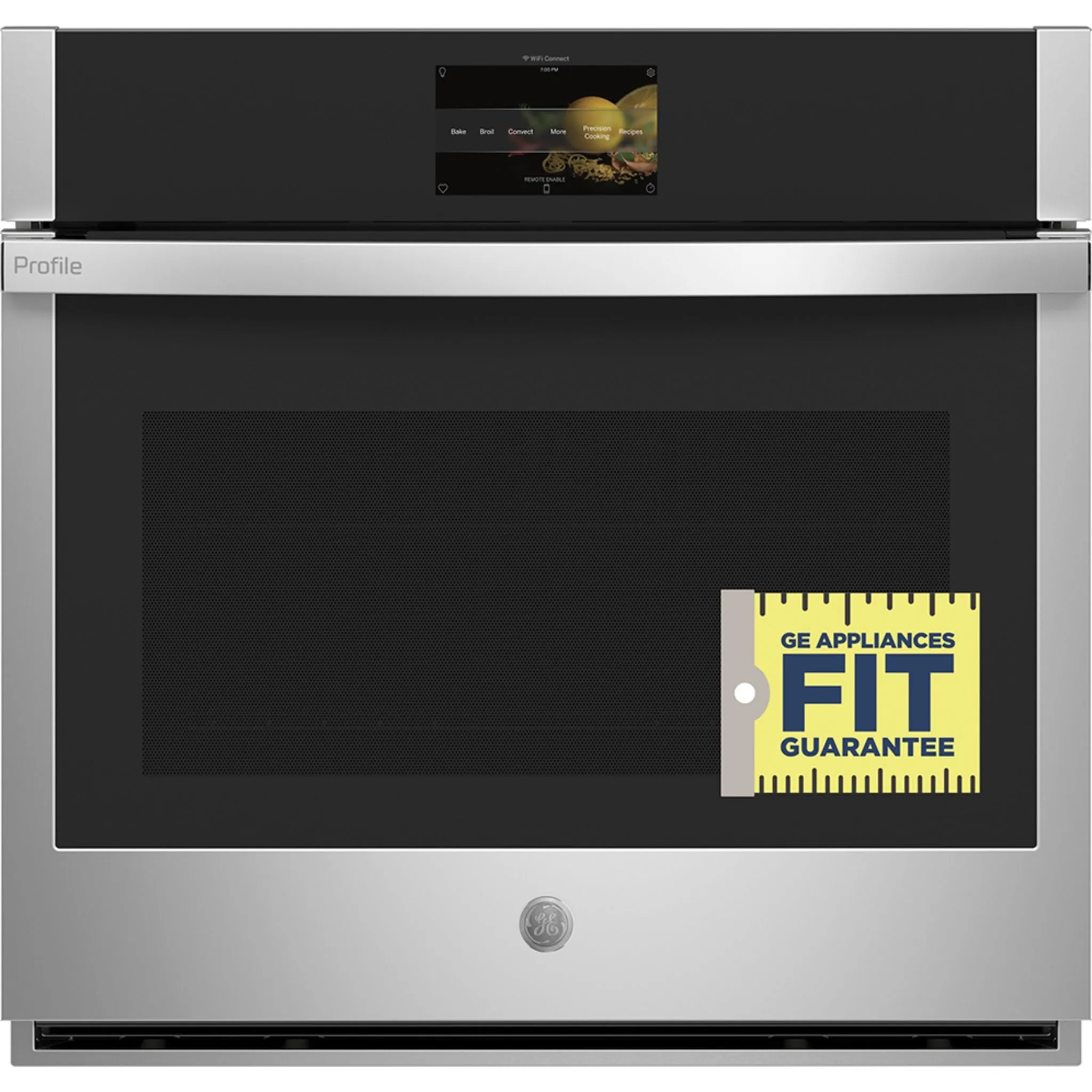 GE Profile 30" Built-In Convection Single Wall Oven Stainless Steel - PTS7000SNSS