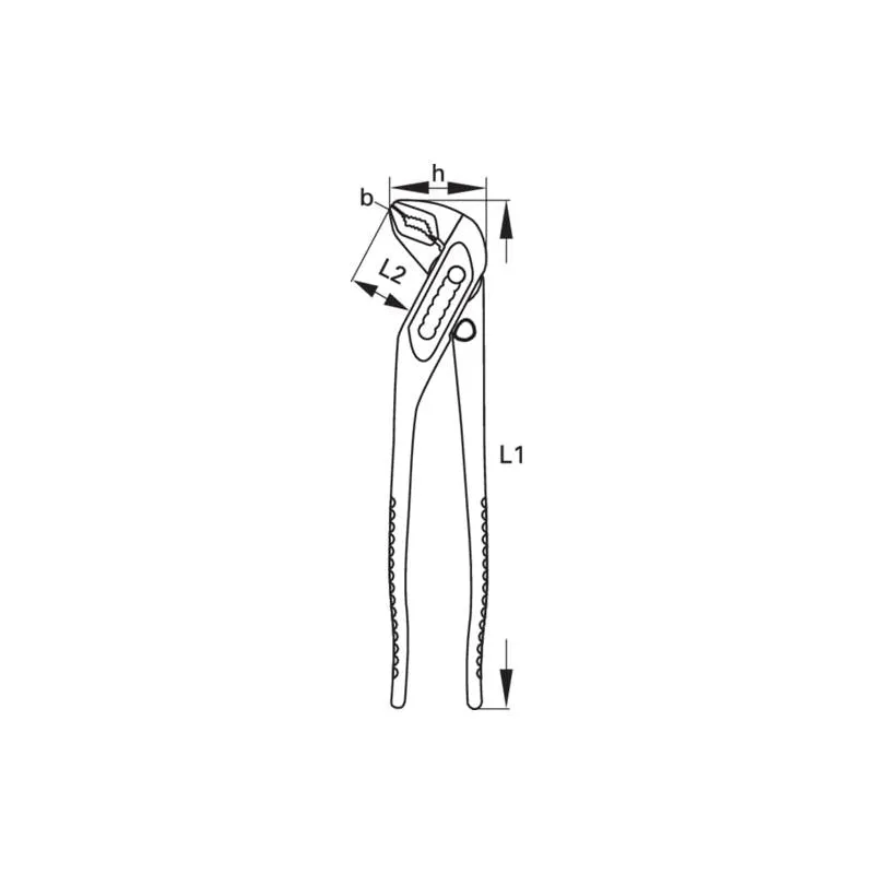 Gedore 4533580 Water Pump Pliers 300 mm