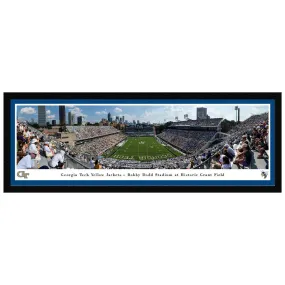 Georgia Tech Yellow Jackets Football Select Framed Panorama