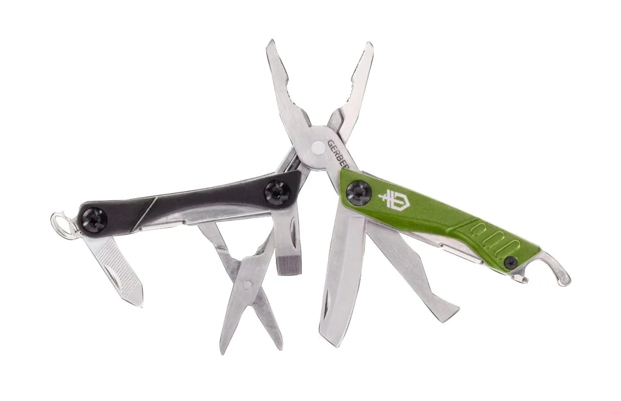 Gerber Dime Keyring Multi-Tool Green