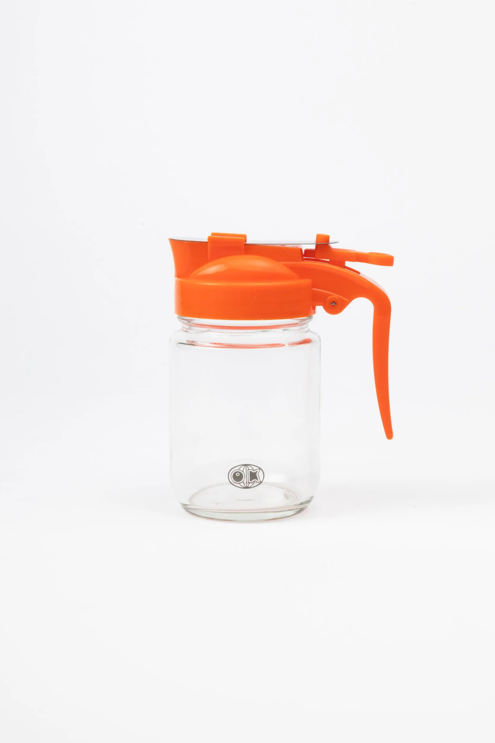 Glass Server Bottle | Orange