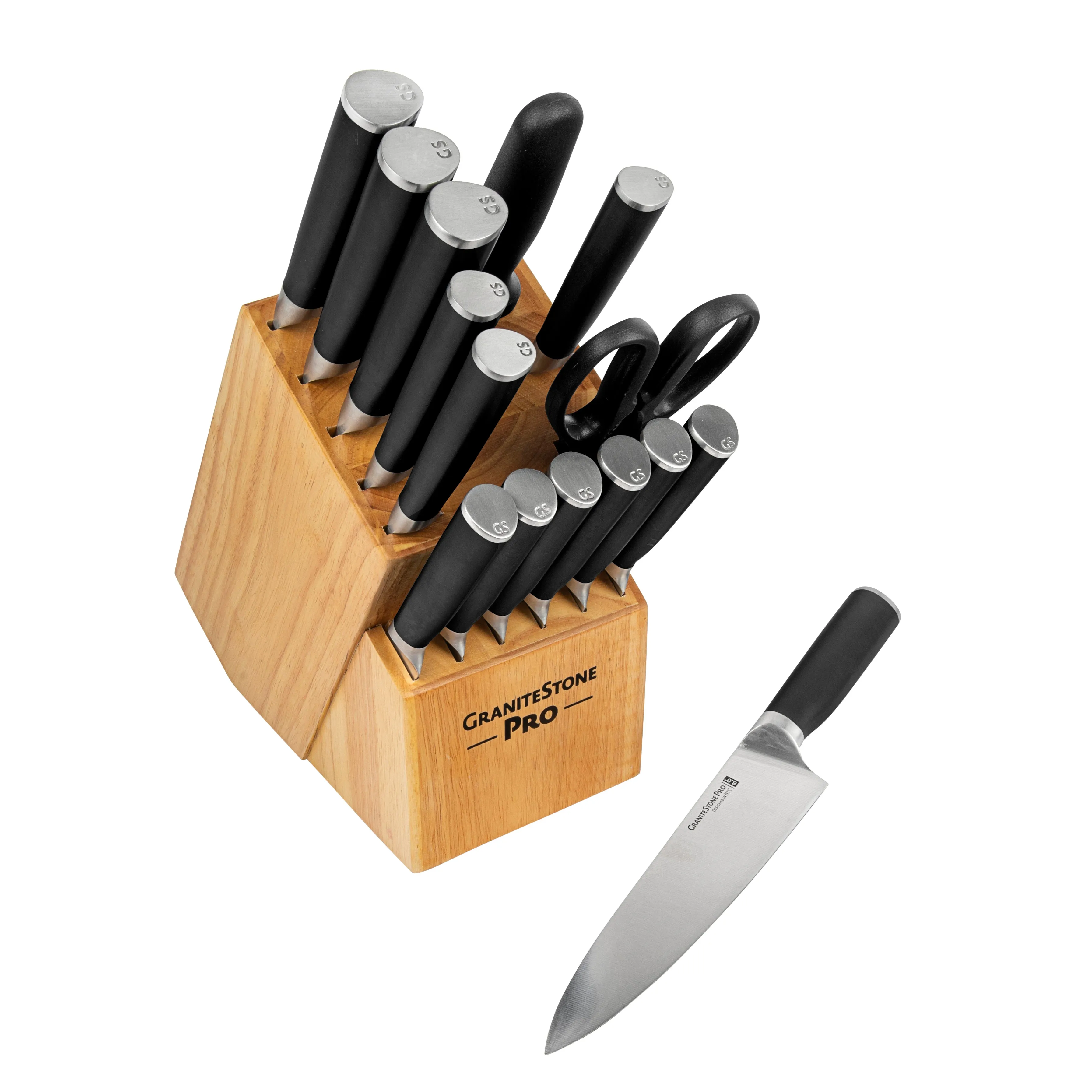 Granitestone Pro Series 14 Piece Knife Set & Block