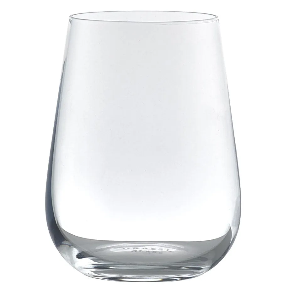 Grassl Glass Elemental Series Stemless All-Round Red & White Wine / Water Glass - Set of 6