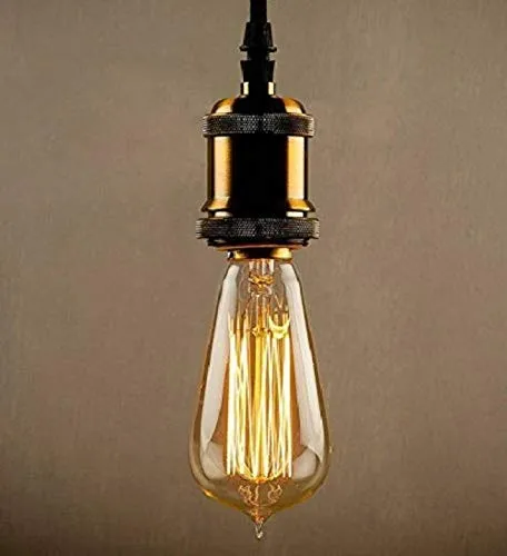 GreyWings LED 4-Watts E27 LED Warm White Fancy Filament Bulb Pack of 3