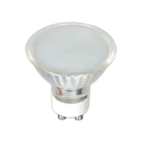 GU10 LED 5 Watts Warm White Glass Bulb