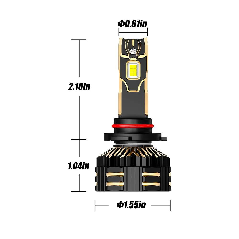 🆕GX-PRO Series 35000LM 190W LED Headlight Bulbs 6500K Cool White