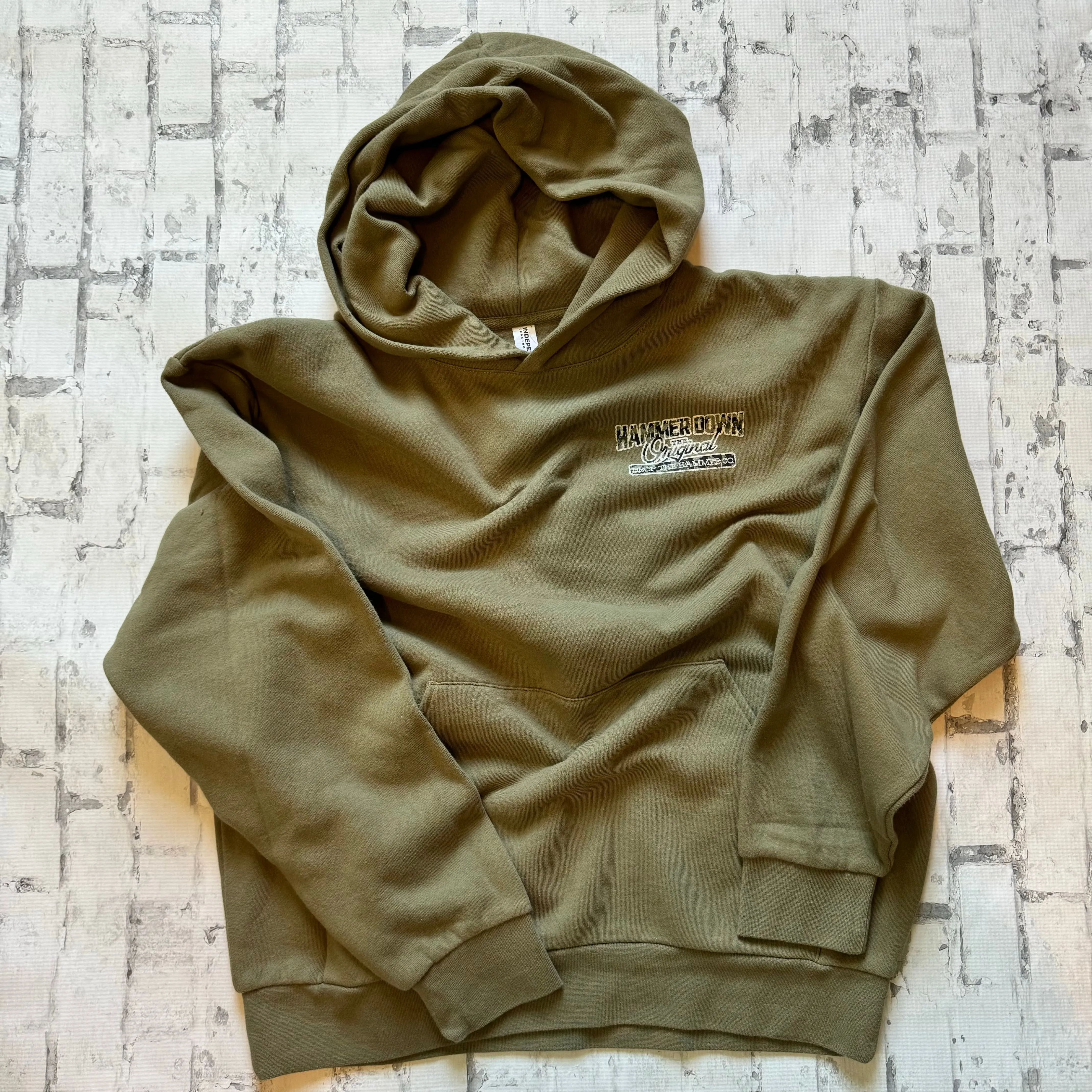 Hammer Down "OG DTH" Hoodie - Army Green