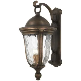 Havenwood 31 in. 5 Lights Outdoor Wall Lantern Bronze & Silver Finish