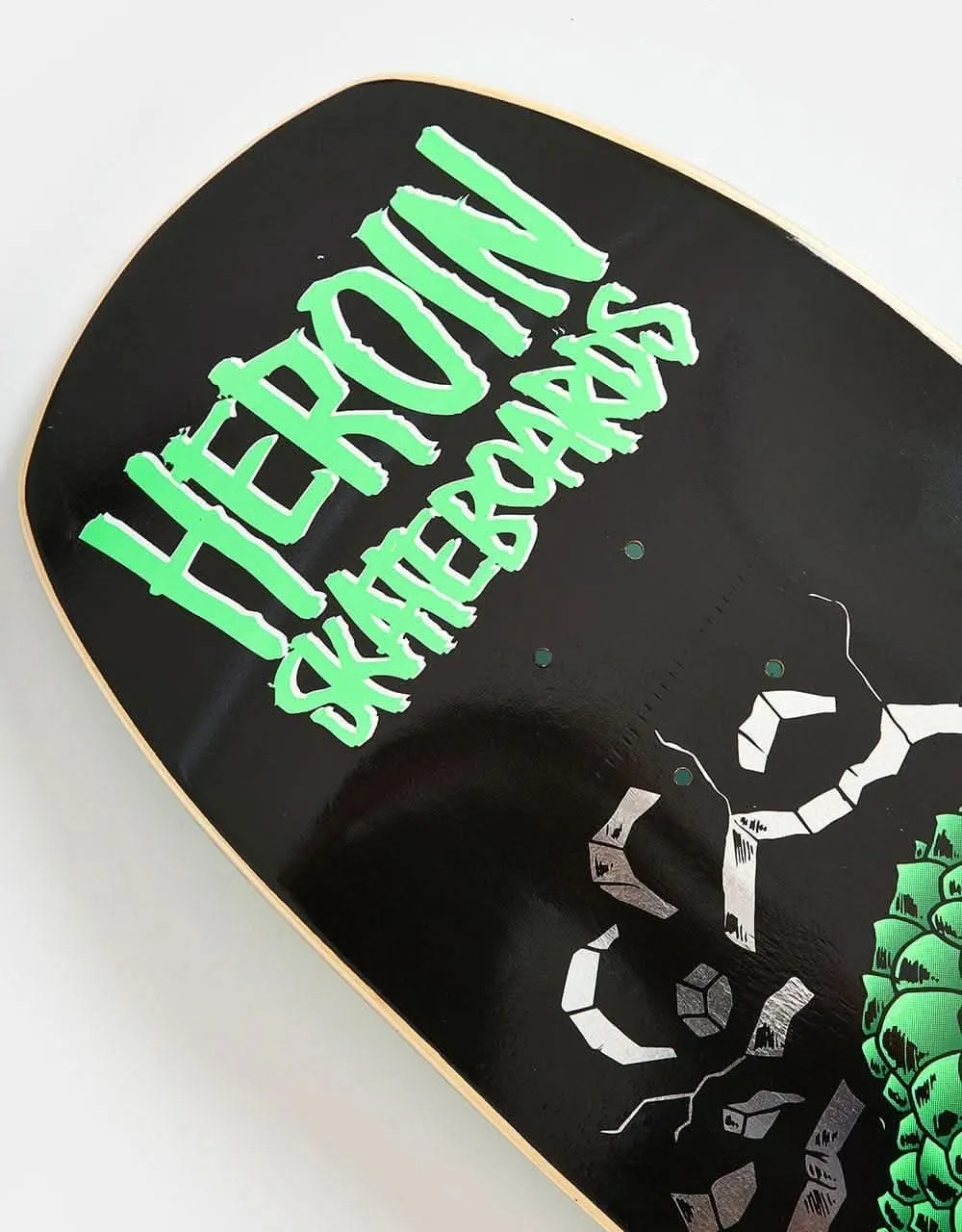 Heroin Swampy Alligator Shovel Skateboard Deck - 10.5"