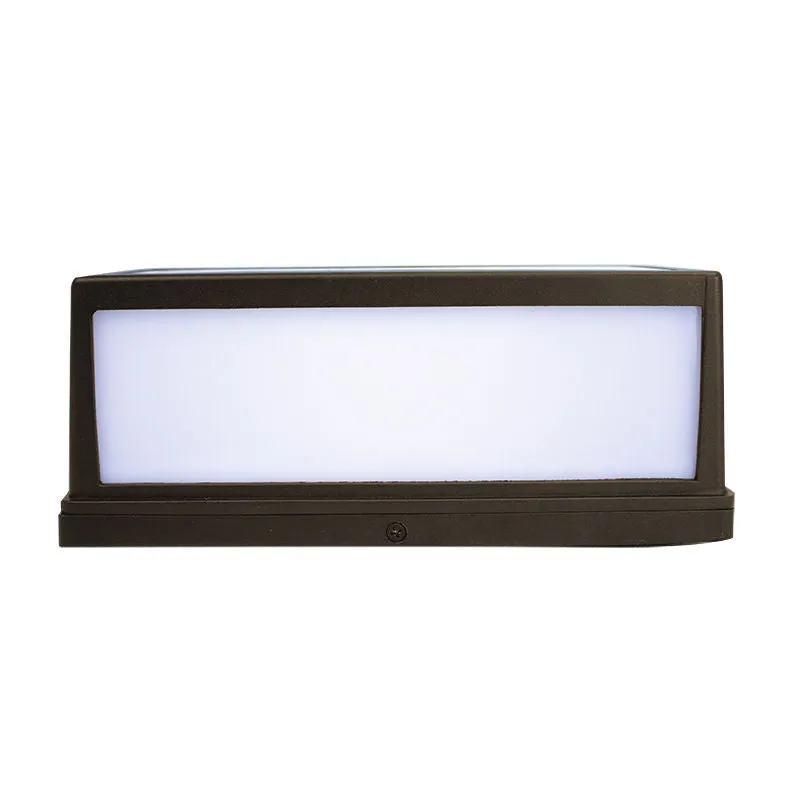 High Performance Outdoor Wall Lantern, 975 Lumens, 15W, CCT Selectable 3000K/4000K/5000K, 120V