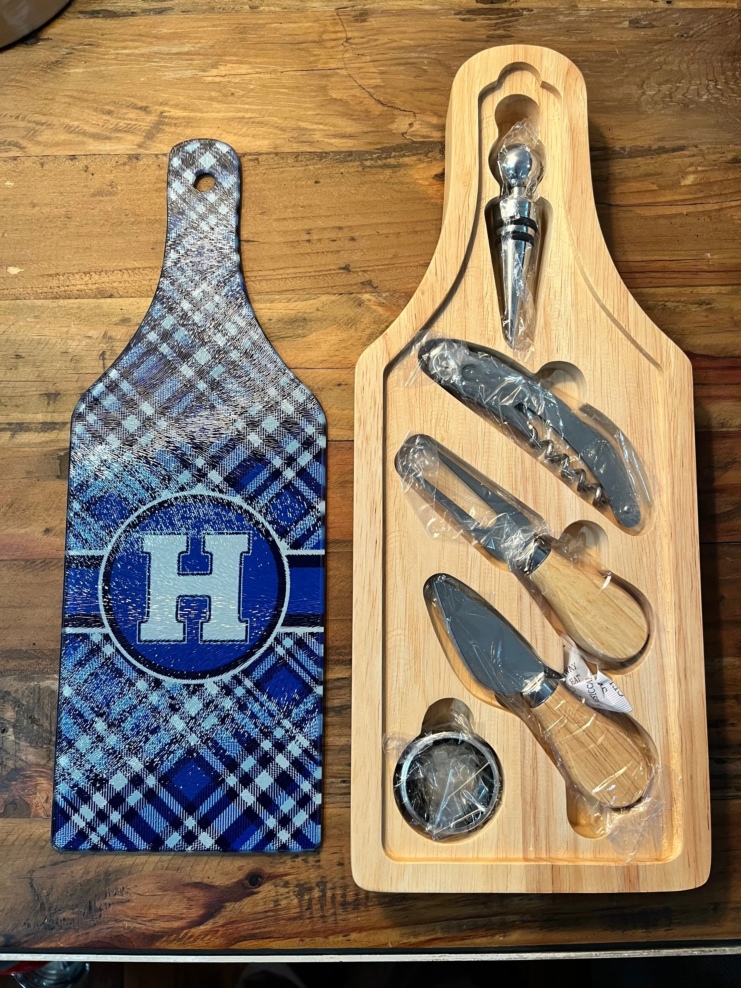 Highlands Wine & Cheese Cutting Board Set