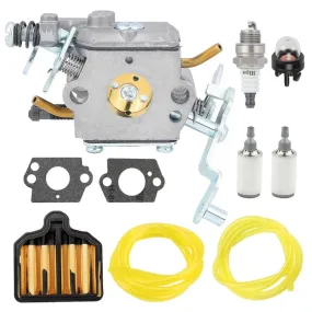 Hipa Carburetor Kit For Poulan PP5020 PP5020AV 50cc PP4818A PP4818AVX Craftsman 358350981 358350980 358350982 Chainsaw Replace 5739 52201 C1M-W47