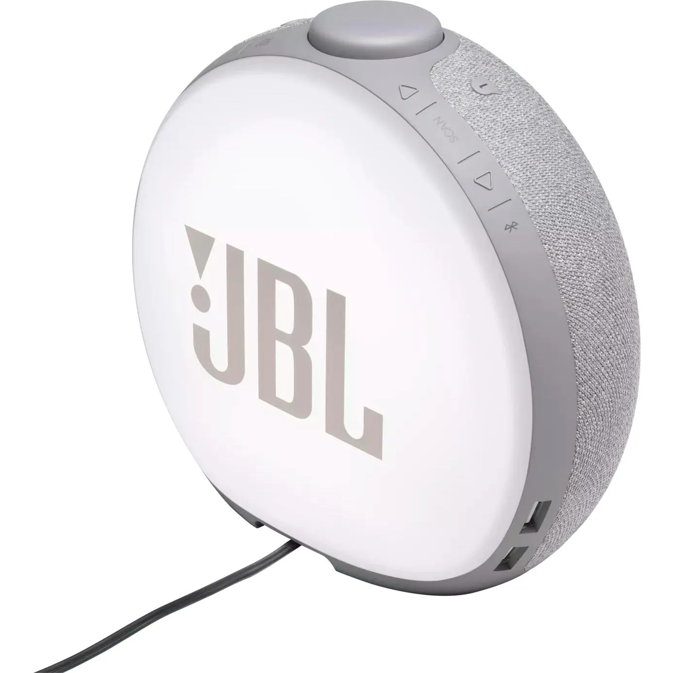 JBL 2x 4-watt Clock Radio with Bluetooth HORIZON2GRYAM