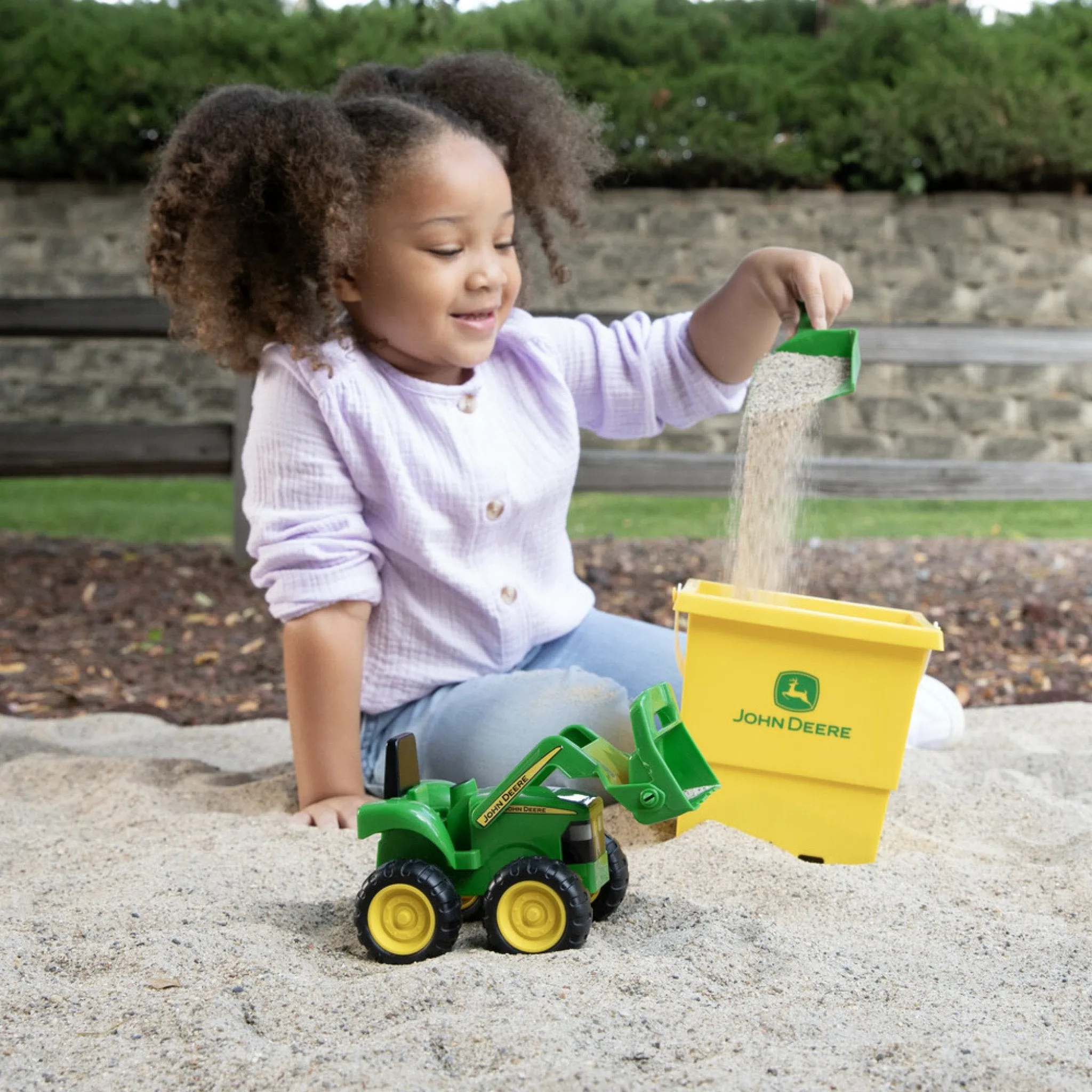 John Deere Sandbox 3 Piece Set Farm