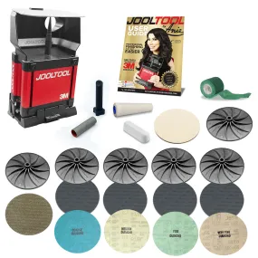 JOOLTOOL FLAT TOP Inside-Outside Glass Grinding and Polishing Kit