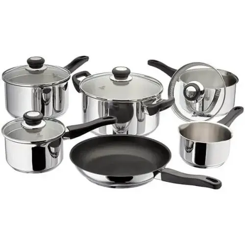 Judge Vista 6 Piece Draining Saucepan Set