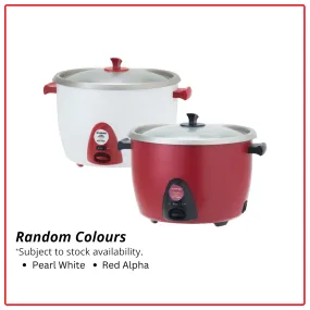 Khind RC128M (Random Colours) 2.8L Keep Warm Switch Anshin Rice Cooker