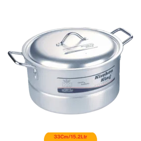 KITCHEN KING 2 IN 1 COOKER AND STEAMER 33CM