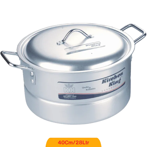 KITCHEN KING 2 IN 1 COOKER AND STEAMER 40CM