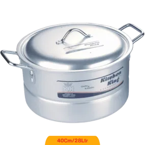 KITCHEN KING 2 IN 1 COOKER AND STEAMER 40CM