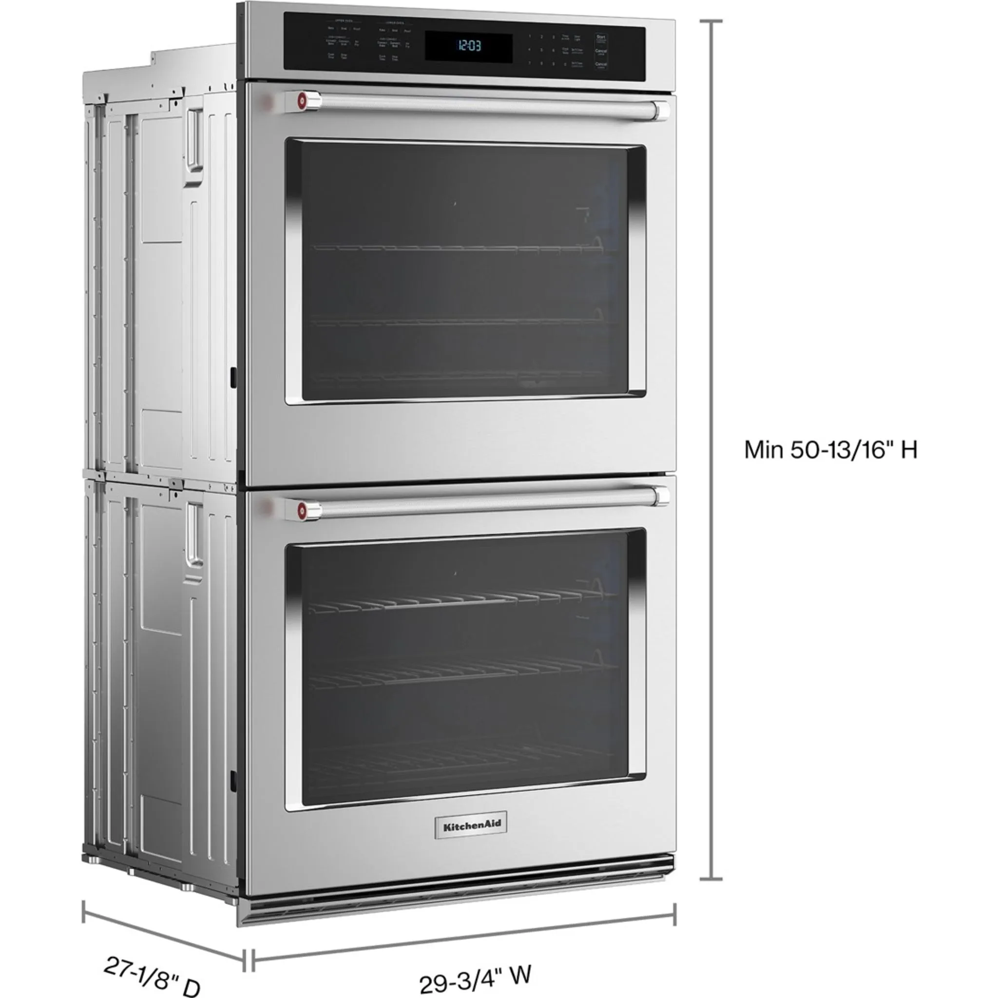 KitchenAid 30" Double Wall Oven (KOED530PPS) - Stainless Steel