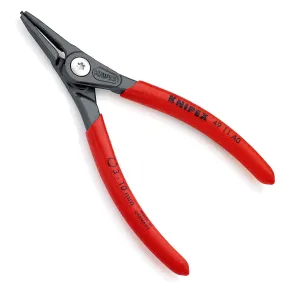 Knipex 49 11 A0 Precision External Retaining Ring (Circlip) Pliers .035" Tip Diameter for 3-10mm Shafts