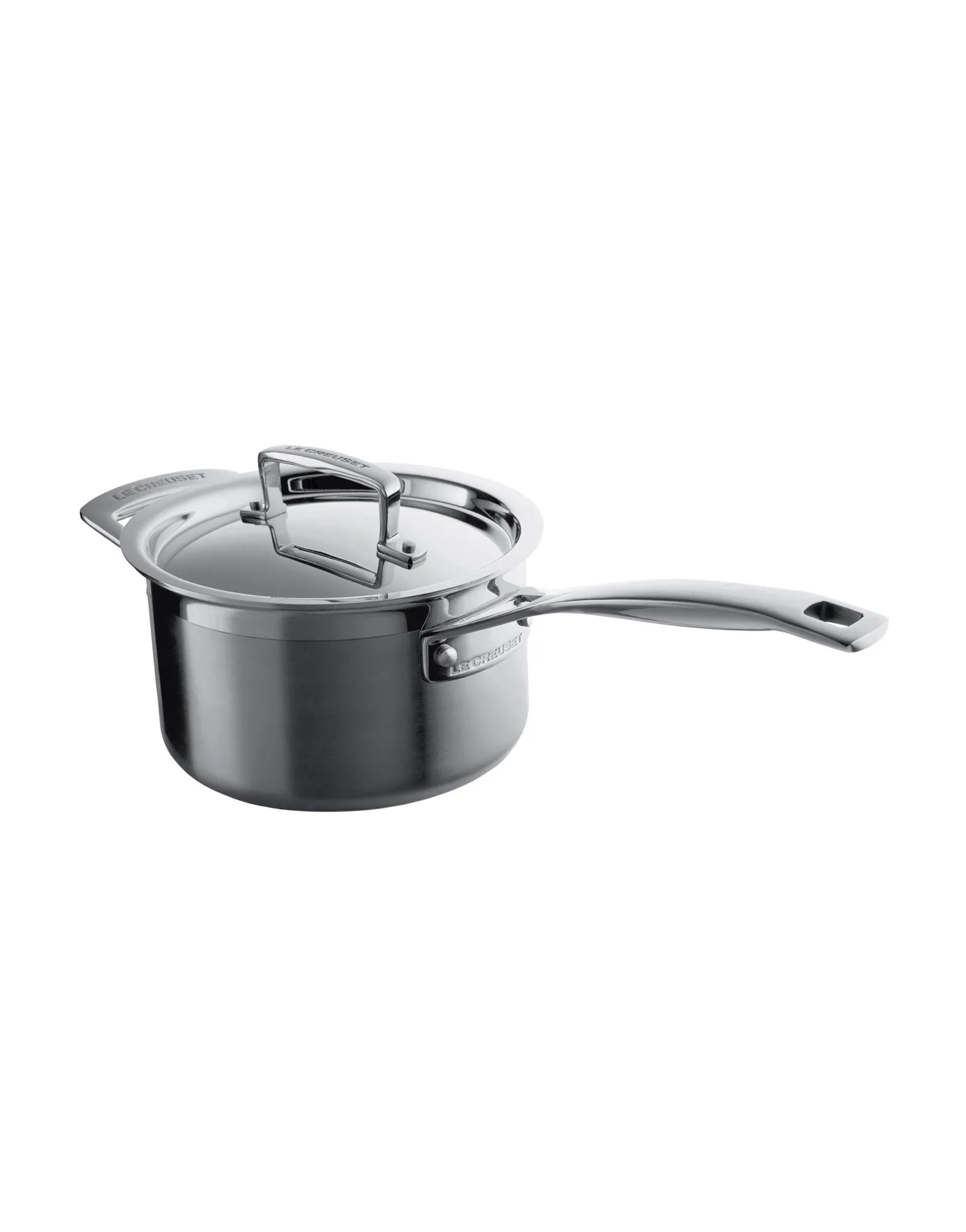 Le Creuset 3Ply Stainless Steel 3 Saucepan Set