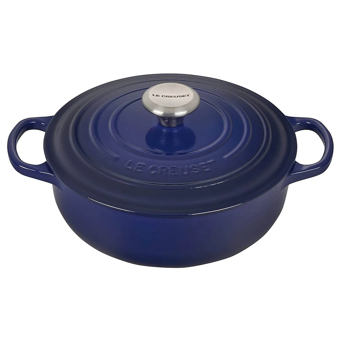 Le Creuset Signature 3.5-Quart Sauteuse - Indigo