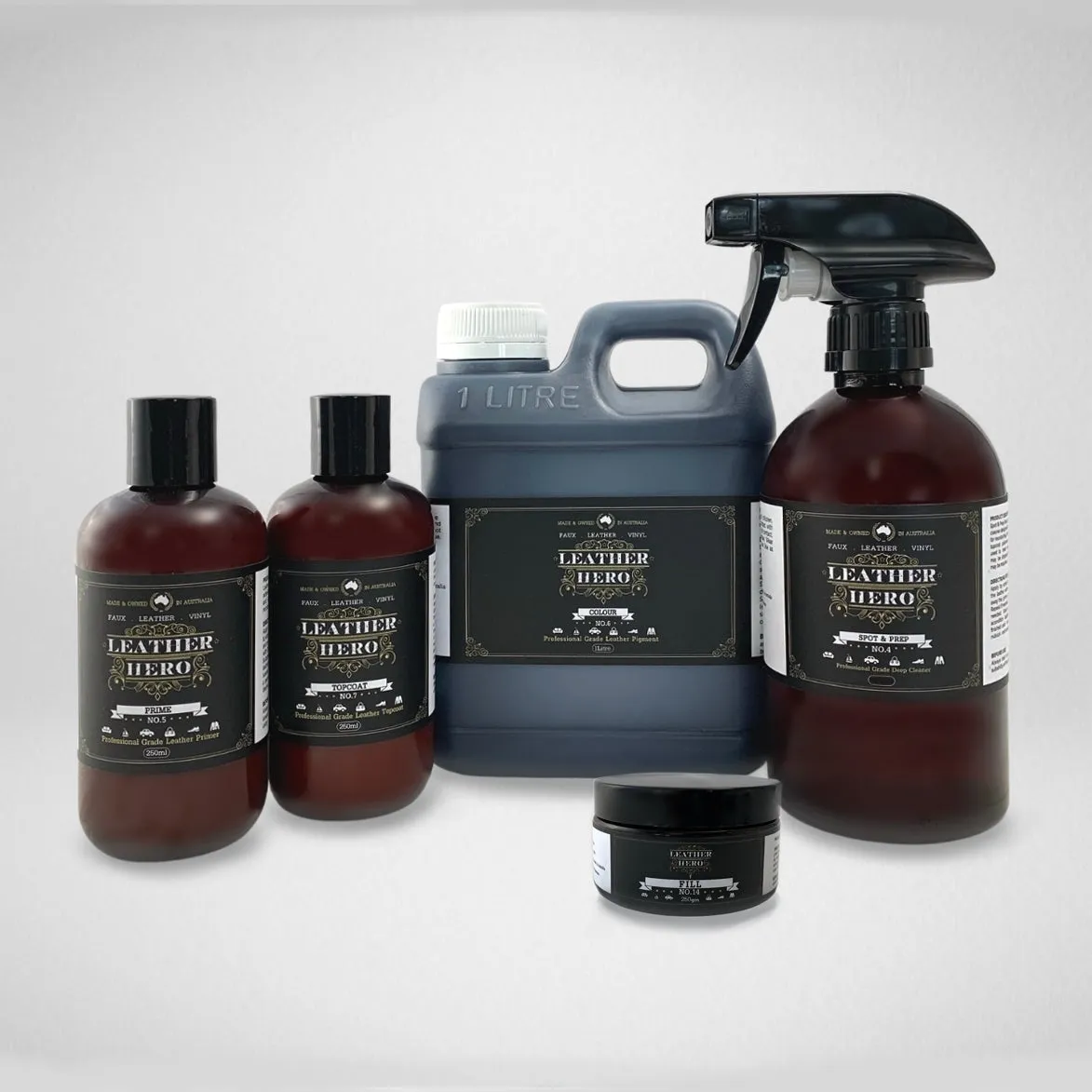 Leather Repair & Recolour Kit - Aniline Cognac