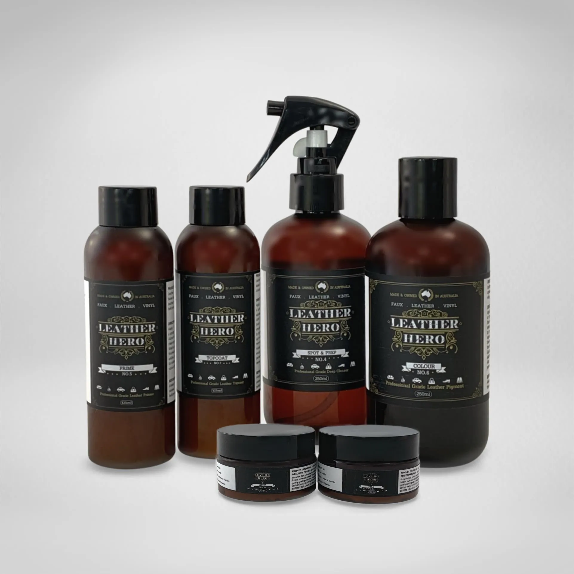 Leather Repair & Recolour Kit - Aniline Cognac