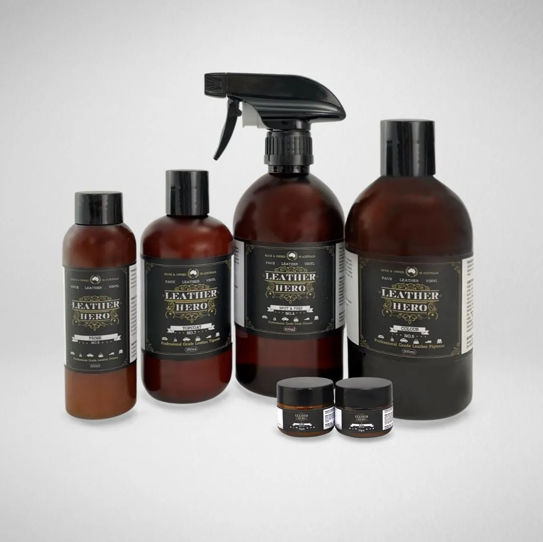 Leather Repair & Recolour Kit - Aniline Cognac