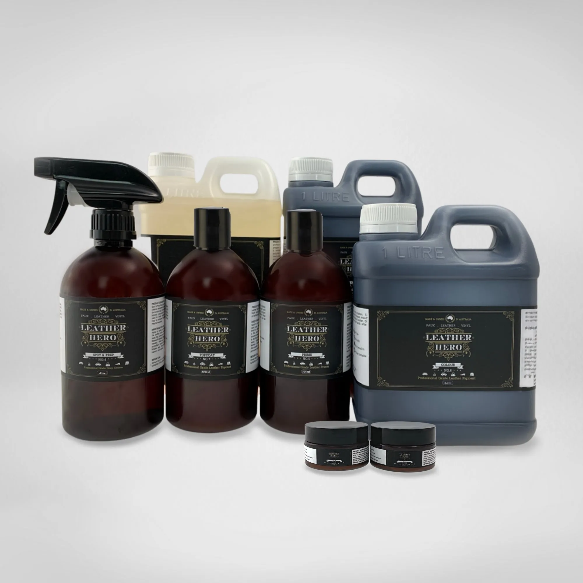 Leather Repair & Recolour Kit - Aniline Cognac