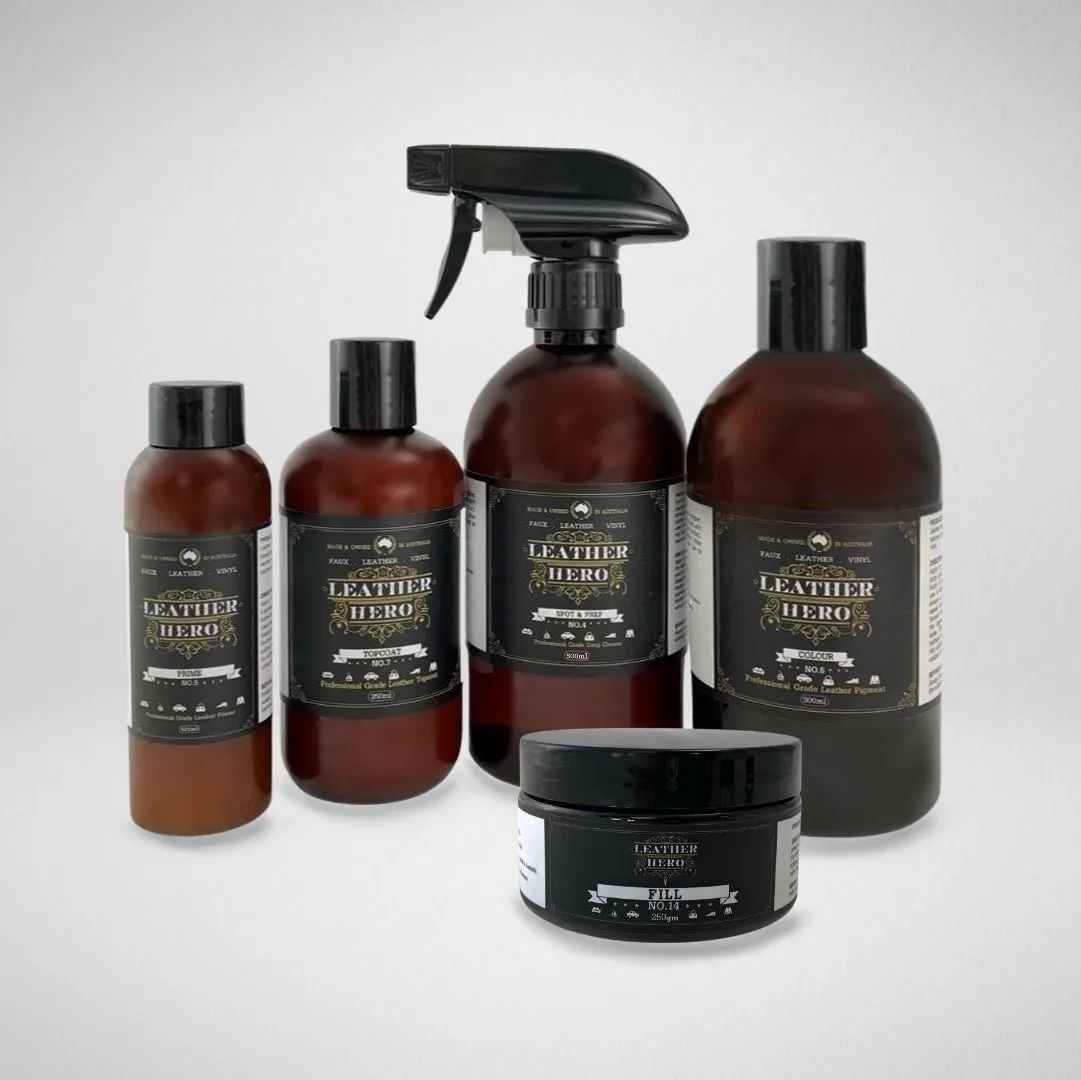 Leather Repair & Recolour Kit - Aniline Cognac