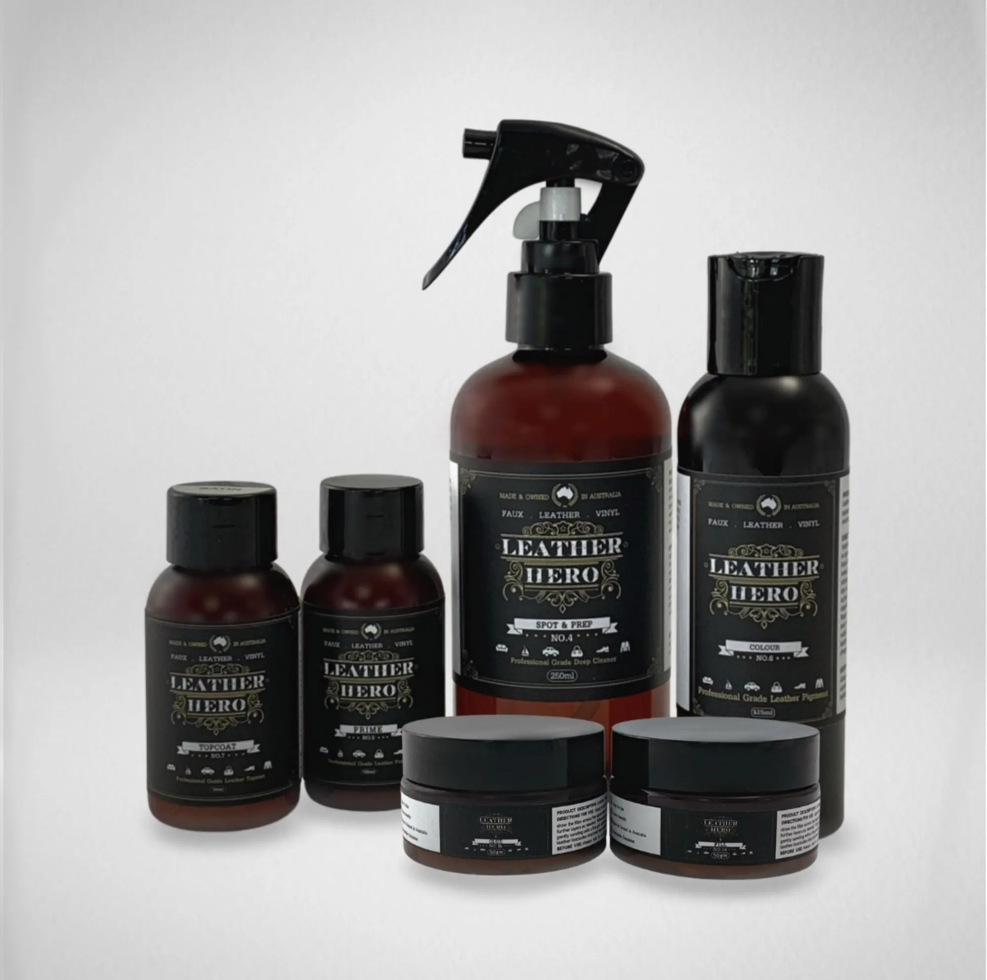 Leather Repair & Recolour Kit - Aniline Cognac