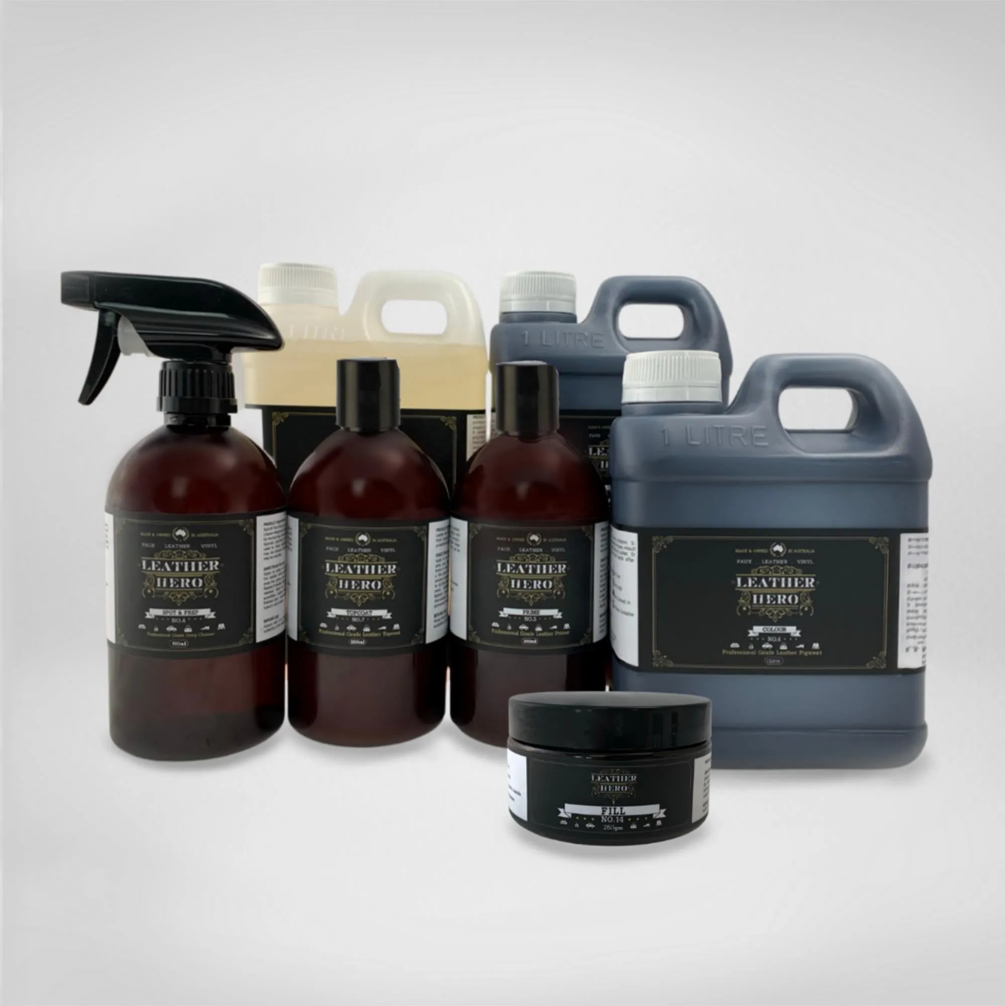 Leather Repair & Recolour Kit - Aniline Cognac