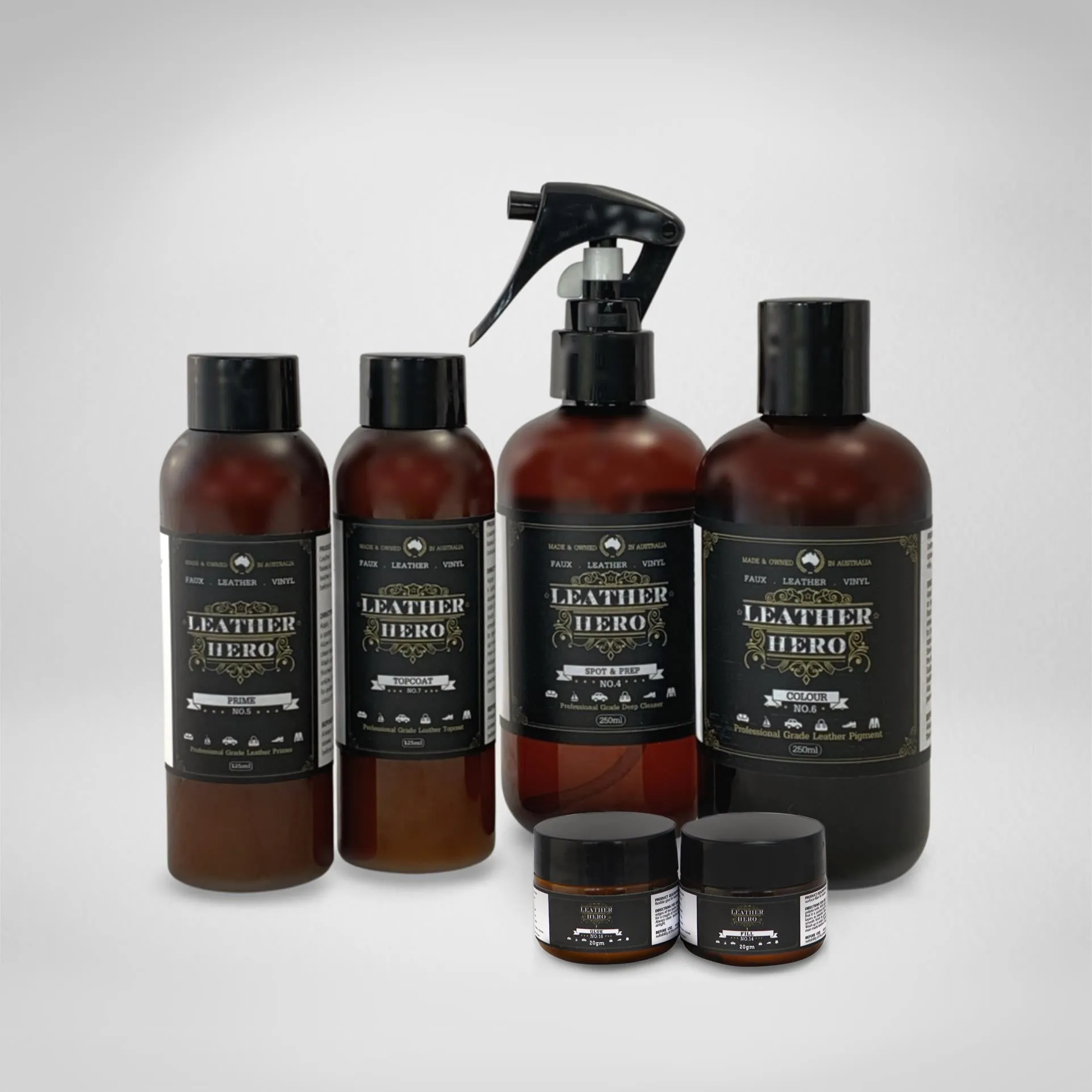 Leather Repair & Recolour Kit - Aniline Cognac