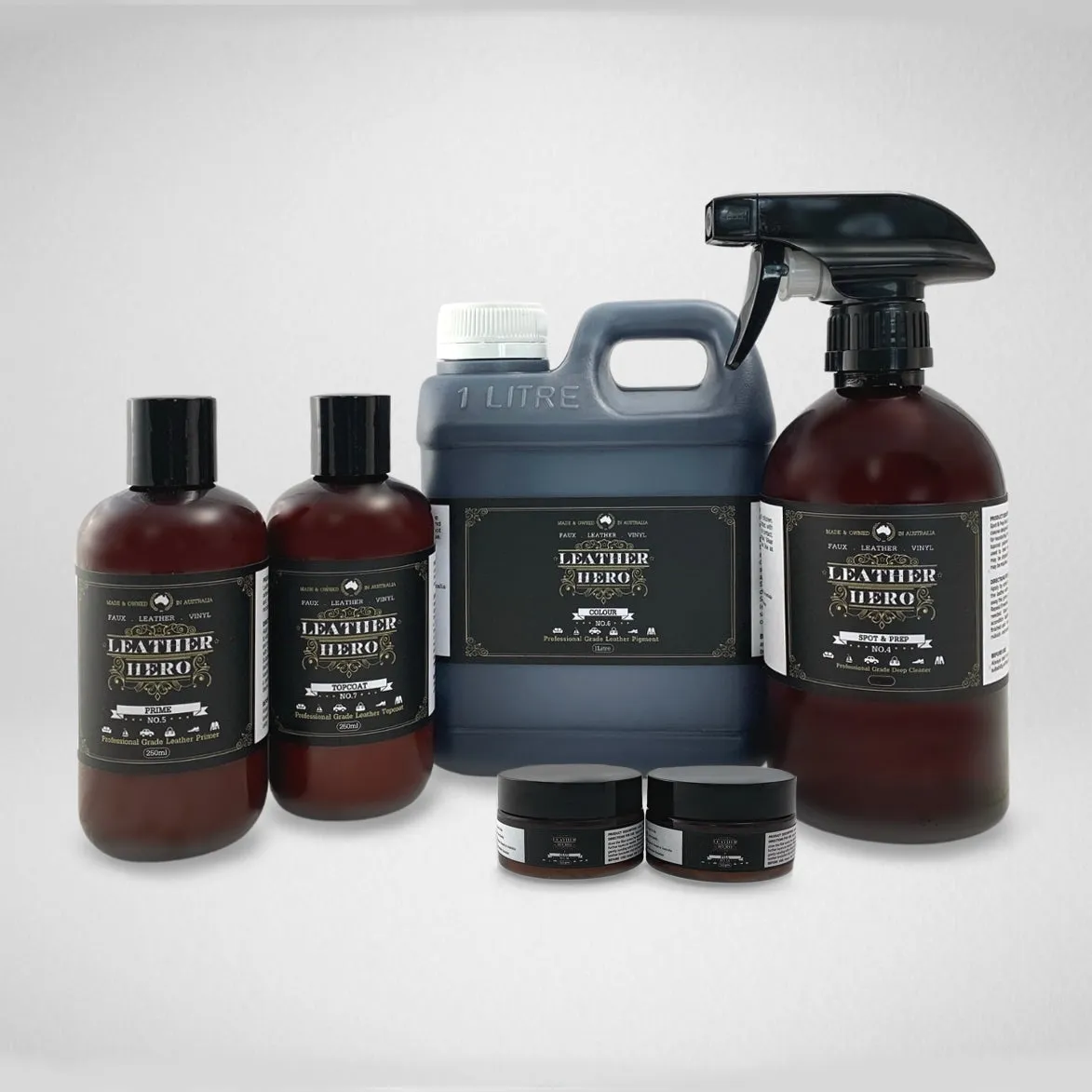 Leather Repair & Recolour Kit - Aniline Cognac