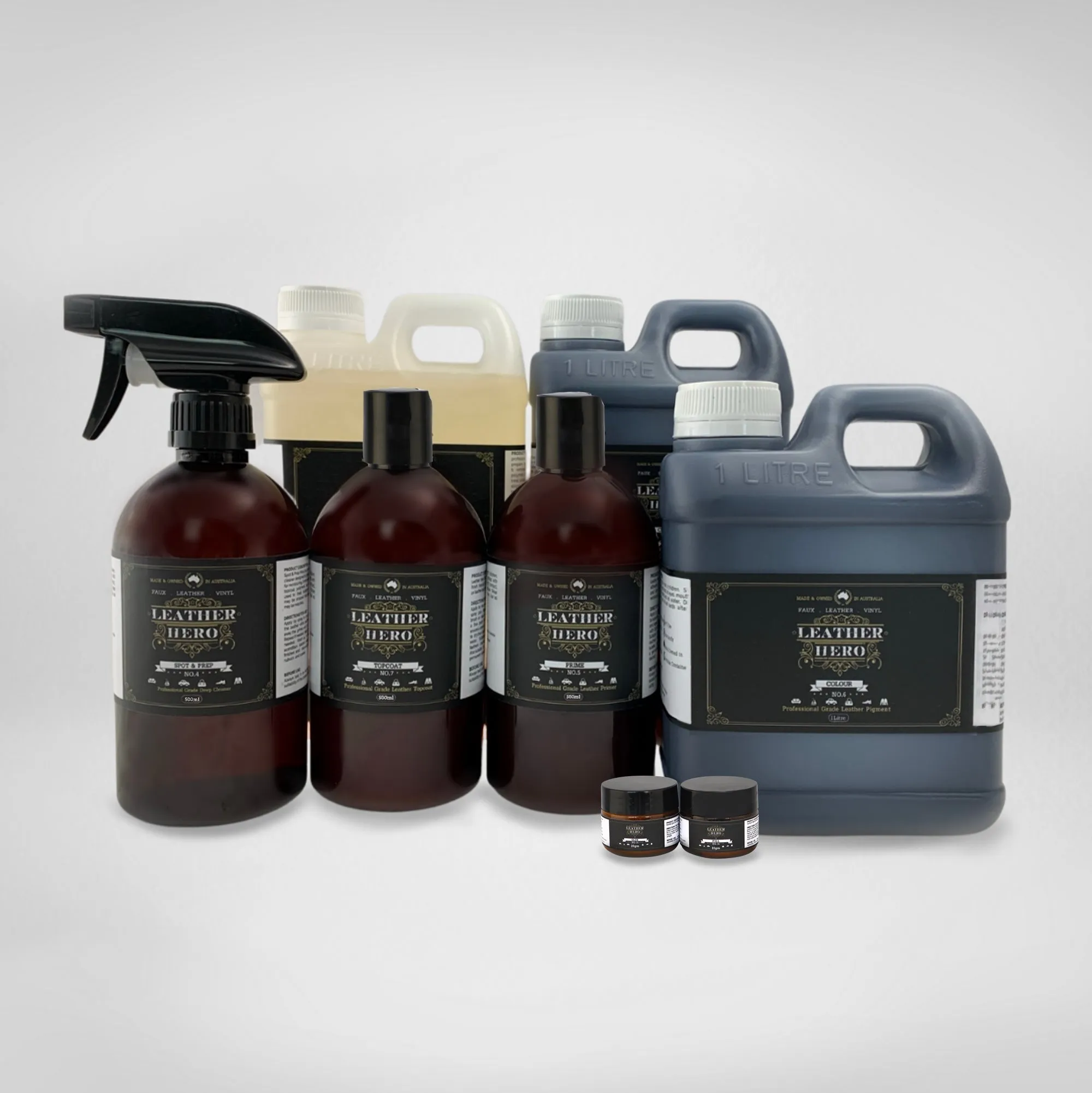 Leather Repair & Recolour Kit - Aniline Cognac