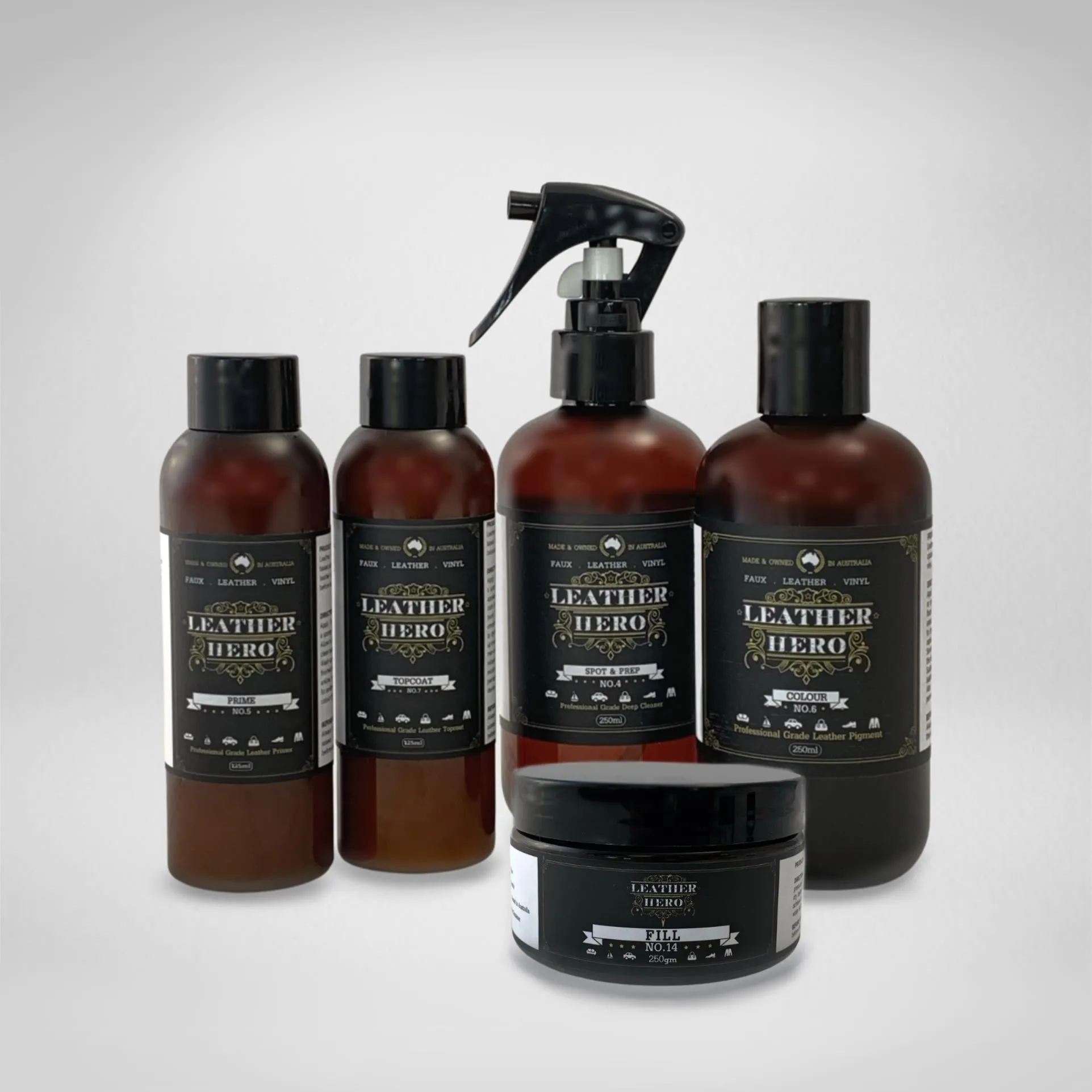 Leather Repair & Recolour Kit - Aniline Cognac