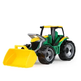 Lena Giga Trucks Tractor With Front Shovel (Green/Yellow, Open Box)