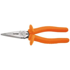 Long Nose Cutting Pliers, Insulated 8-Inch Skinner