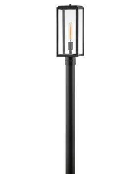 Max LED Post Top or Pier Mount in Black