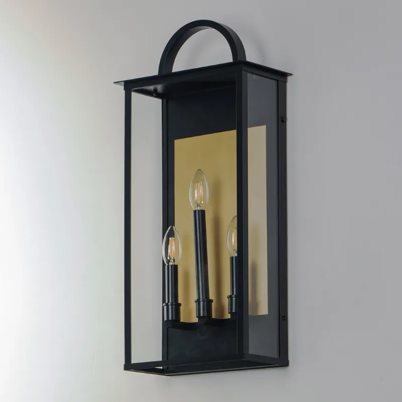 Maxim 30756 Manchester 3-lt 24" Tall Outdoor Wall Sconce